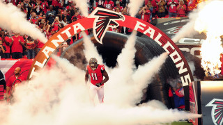 Atlanta football player smoke fans - the stand behind free wallpaper