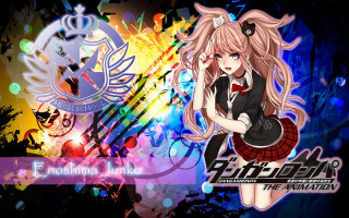 Anime girl long hair black - neoexpressionism free wallpaper