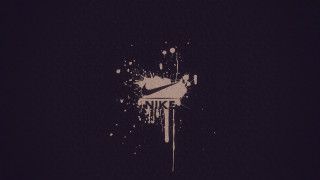 Black white nike wallpaper logo 2 - banksy free wallpaper
