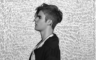 Black white photo person haircut - everett warner free wallpaper