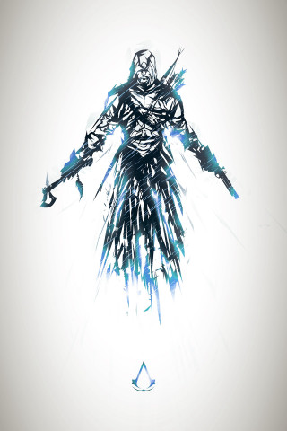 Stylized person sword suit armor - image of a person free wallpaper