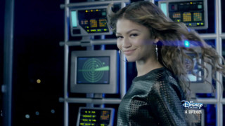 Woman long hair monitors television - video art free wallpaper