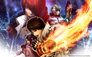 Anime characters guns flame group - baiōken eishun free wallpaper for desktop