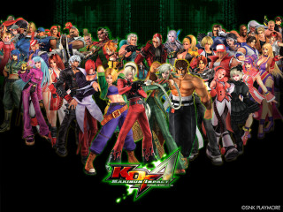 Kok neogeo screenshot keyart eizan - a group of characters free wallpaper