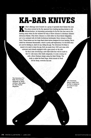 Black white knife blade advertisement - international typographic style free wallpaper