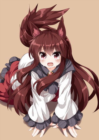 Anime girl long hair cat 4 - long hair and a cat ears free wallpaper