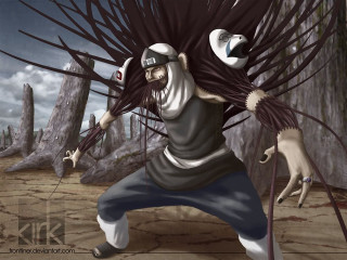Weird haircut man stick forest - adam manyoki free wallpaper