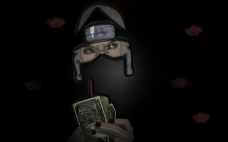 Man beard black hat cigarette - pop surrealism free wallpaper