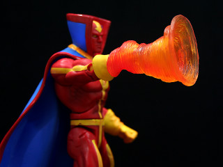Toy figure red yellow horn - a toy figure free wallpaper