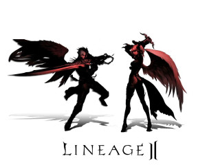 Dark winged women white background - woman free wallpaper