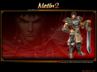 Metal2 character sword holding action - a character free wallpaper