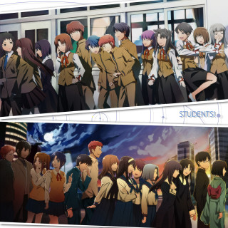 People uniform city setting images - poster art free wallpaper
