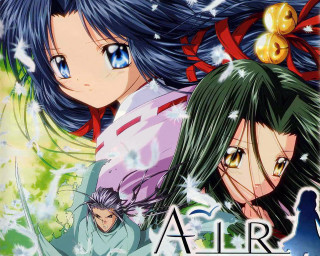 Anime characters blue hair green 3 - blue hair free wallpaper