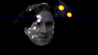 Man face mask dark light - 8 k concept art free wallpaper