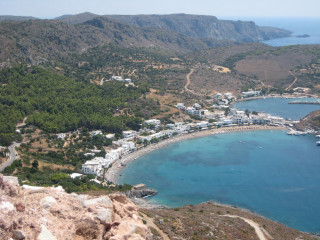 Bay mountain town hilltop view - exekia free wallpaper