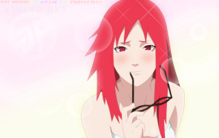 Girl red hair glasses surprised - red hair and glasses free wallpaper