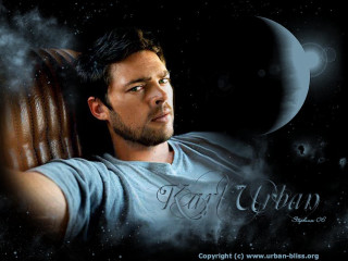 Man chair moon crescent sky - dark night free wallpaper