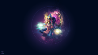 Woman sword darkroom blue purple - epsylon point free wallpaper
