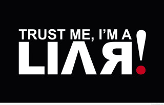 Trust me black white photo - im free wallpaper