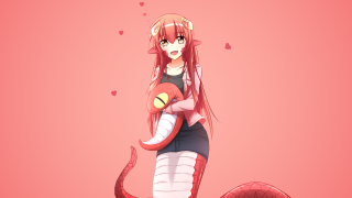 Woman snake tail heart object - heart free wallpaper
