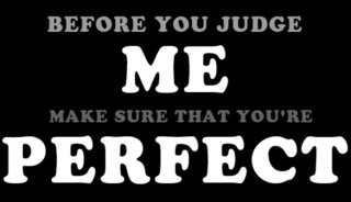 Before you judge me precisionism - a cross stitch free wallpaper