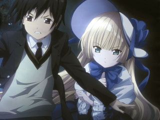 Anime characters dark room light 2 - a dark background free wallpaper for desktop
