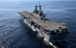 Military ship ocean guns deck - american romanticism free wallpaper