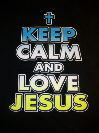Keep calm love jesus cross - calm free wallpaper
