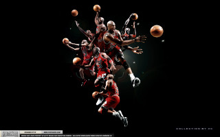 Basketball players air hands feet 2 - a group of basketball players free wallpaper