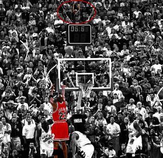 Man red uniform basketball crowd 3 - allan brooks free wallpaper