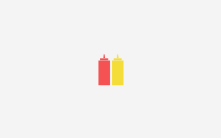 Yellow red object multigirl minimalist - de stijl free wallpaper