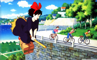 Woman riding bike holding bat - a woman riding free wallpaper