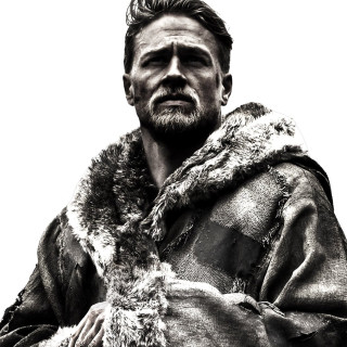 Man beard fur collar jacket - primitivism free wallpaper