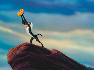 Cartoon character holding fish mountain - david young cameron free wallpaper