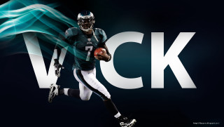 Football player running ball blue - moss free wallpaper