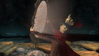 Man red coat large object - a large object free wallpaper