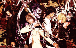 Anime characters zombies skulls knife - a knife free wallpaper