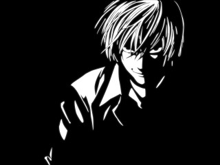 Black shirt white hair manga - white hair free wallpaper