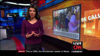 News anchor talking camera hands - anne rigney free wallpaper