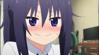 Girl blush purple eyes school - ayo free wallpaper