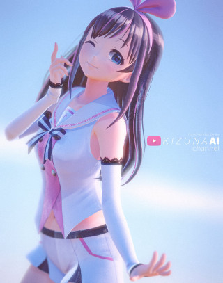 Girl white outfit pink bow - unreal free wallpaper