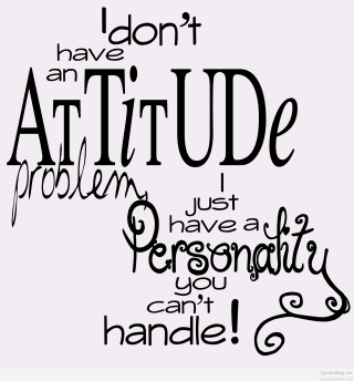 Handwritten quote attitude personality cant - character free wallpaper