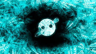 White object black hole destroy - a white object free wallpaper