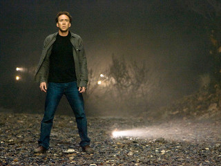 Man gravel road night light - ed benedict free wallpaper