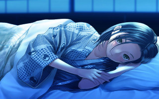 Young boy laying bed pillow - a young boy free wallpaper
