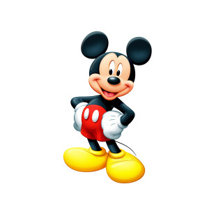 Mickey mouse red heart yellow - a red heart free wallpaper