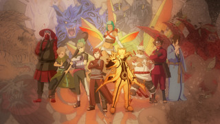 People dragon painting sword group - baiōken eishun free wallpaper for desktop