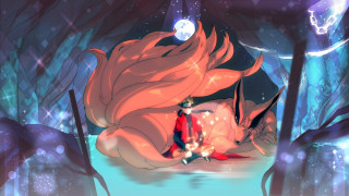 Girl long hair red cape - a red cape free wallpaper