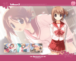 Pink dress girls cherry blossoms - a pink flower free wallpaper