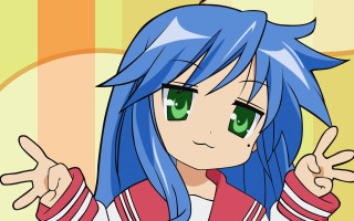 Cartoon character blue hair green - blue hair free wallpaper